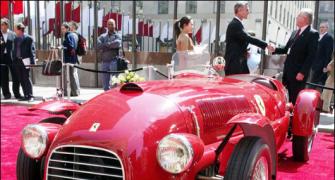 IMAGES: World's oldest Ferrari unveiled!