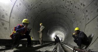 China opens subway crossing Asia's longest river
