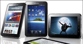 Tablet PCs in shops make shopping, payment easy!