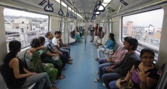 IMAGES: A tale of Bangalore and Delhi Metro