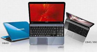 Toshiba launches new range of laptops