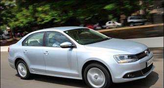 IMAGES: The Rs13.60 lakh Jetta petrol is in India