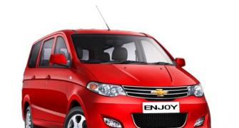 Chevrolet's Enjoy to TAKE ON Maruti's Ertiga