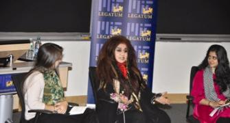 MIT students get business advice from Shahnaz Husain