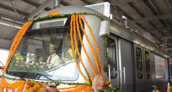 IMAGES: The stunning Jaipur Metro comes to life
