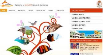 Saradha gone but website remains