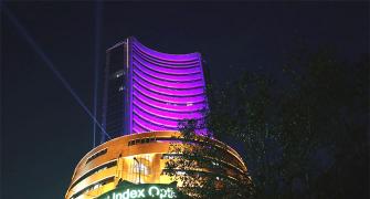 Sensex climbs 150 points; ITC surges over 5%
