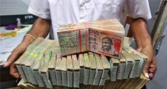 Rupee drops the most in 2 weeks