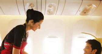 Air India flyers to taste and then order food of their choice