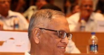Murthy makes last appearance as Infosys chairman