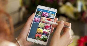 Samsung unveils Galaxy Note 4 to keep pace with iPhone 6