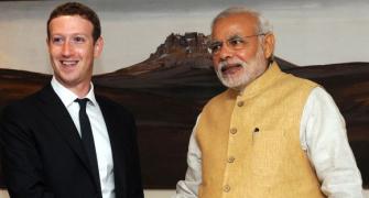Zuckerberg 'likes' Modi's Varanasi post