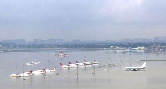 As water recedes, airlines to take stock of damage