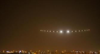 Solar aircraft on a world tour lands in Ahmedabad