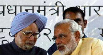 Modi and Manmohan: After one year, spot the differences