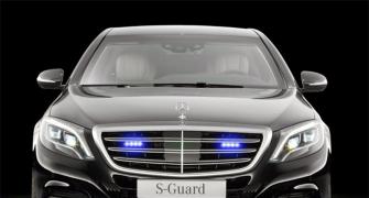 Mercedes unveils safest car, S600 Guard at Rs 8.9 crore