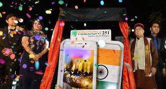 A garment shop that rings a bell called Freedom 251
