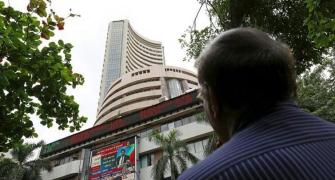 Sensex sinks over 300 pts, Nifty down over 100 pts