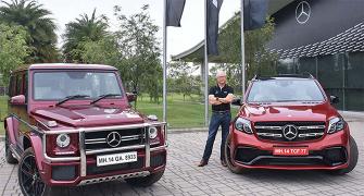Mercedes launches two SUVs priced up to Rs 2.17 cr