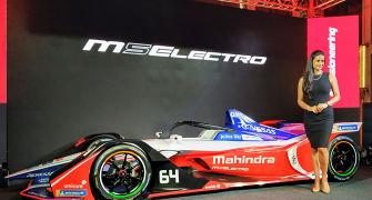 Here comes M5 Electro, the electric race car from Mahindra