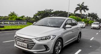 Elantra has a long list of features & a peppy petrol engine