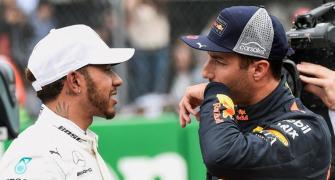 Mexican GP: Ricciardo denies Verstappen record pole; Hamilton third