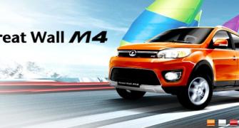 Chinese auto cos cross Great Wall, drive to Auto Expo