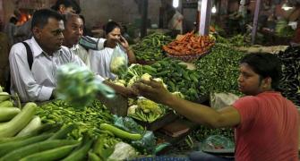 Inflation eases a tad; still above RBI's comfort zone