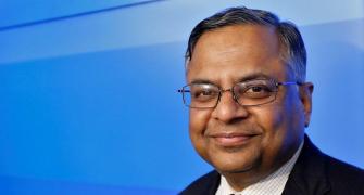 How much did Tata Sons chairman Chandra earn in FY23?