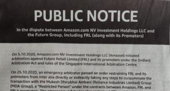Amazon calls Future stores transfer to RIL a fraud