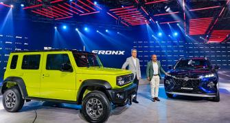 Maruti Suzuki unveils SUVs Jimny and Fronx