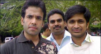 Spotted: Tusshar Kapoor in South Africa
