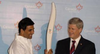 Akshay Kumar: An Olympic torch bearer