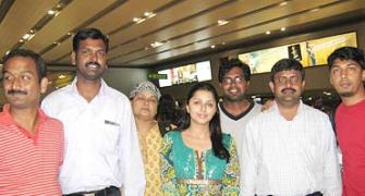 Spotted: Bhoomika Chawla at Mumbai airport