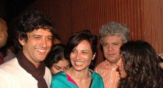 Farhan and Hrithik's birthday bash