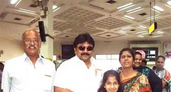 Spotted: Prabhu at the Kochi airport