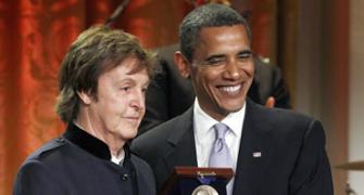 When Paul McCartney serenaded Michelle Obama!