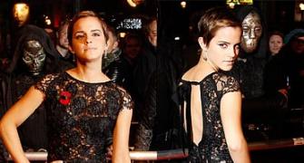 All eyes on Emma Watson at Harry Potter premiere