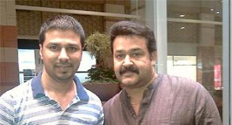 Spotted: Mohanlal in Dubai