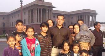 Spotted: Salman Khan in Delhi