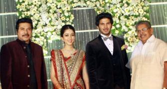 PIX: Mammootty holds grand wedding reception for son