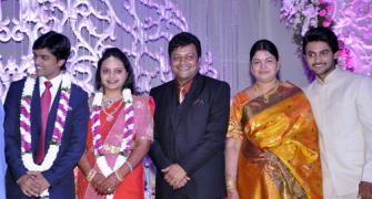 PIX: Stars attend actor Sai Kumar's daughter's reception