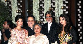 PIX: Bachchan's at Mukesh Ambani's party