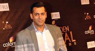 PIX: Salman, Madhuri attend Golden Petal Awards