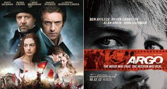 Golden Globe 2012 Nominees: Argo, Les Misrables lead