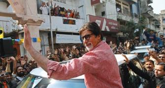 PIX: Amitabh Bachchan shoots tourism ad in Gujarat