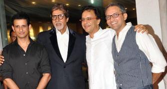 PIX: Big B, Salman at Prem Chopra's bash
