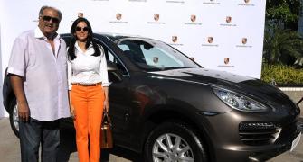 PIX: Sridevi gifts a Porsche to Boney Kapoor