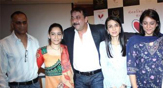 Family Reunion: Sanjay Dutt meets up with sisters