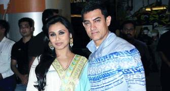 PIX: Rani, Aamir and family at Talaash premiere